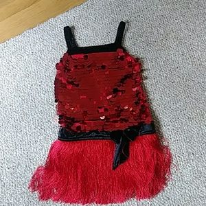 Girls flapper costume